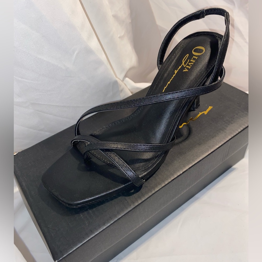 Olivia black heels
